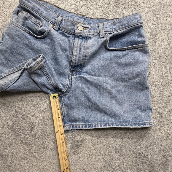 Ralph Lauren Short Denim Shorts Womens 10 Blue Light Wash Saturday Shorts - Picture 4 of 6